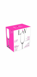 Sklenice na šampaňské LAV FAME LV-FAM539F, 215 ml, 6 ks.