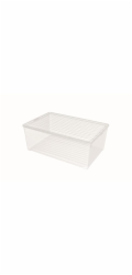 Úložný kufr CURVER, 45 l, průhledný, 59,6×39,4×23 cm