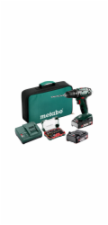 metabo Metabo BS 18 Set Akku-Bohrschrauber