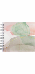Hama Watercolor green 7603 28x24  50 white Pages Spiral-Album