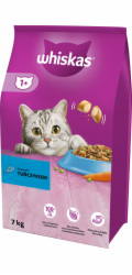 WHISKAS Cat Adult s tuňákem - suché krmivo pro kočky - 7 kg