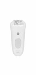 Braun Silk-épil 5-011 (weiß/silber, incl. Aufbewahrungsbeutel, Massageaufsatz)