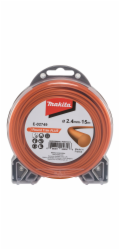 Řezací lano sekačky na trávu 2,4 mm/15 m kulaté
