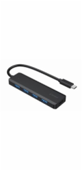 Gembird UHB-CM-U3P4P-01 4portový rozbočovač USB 3.1 (Gen 1) Type-C