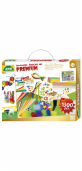 Lena Kreativní kufřík pro malé kutily PRÉMIUM 1300 ks