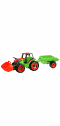 Lena Traktor se lžící a vozíkem