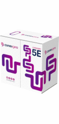 Kabel Conexpro UTP kabel, CAT5e, LSOH, 24AWG, 305m, bílý
