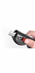 Wiha Abisolier-Multitool, für Rundkabel, Abisolier-/ Abmantelungswerkzeug (schwarz/rot, bis 6mm˛)