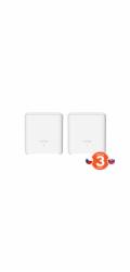 Tenda Nova EX3 (2-pack) WiFi6 AX1500 Mesh Gigabit system, 4xGLAN/GWAN, WPA3, VPN, SMART CZ aplikace