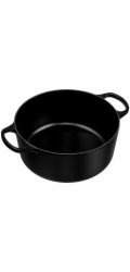 Le Creuset Signature Kastrol kulatý 28 cm černý