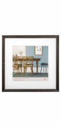 Walther Fiorito dark grey 40x40  Wood incl. Passepartout EF440D