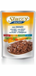 STUZZY Chunks with hovězí maso - mokré krmivo pro psy - 100 g