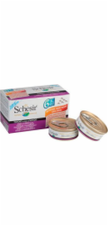 SCHESIR v želé Tuňák s hovězím masem - mokré krmivo pro kočky - 6 x 50 g