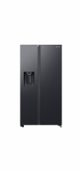 Samsung RS64DG5303B1EF (nerezová ocel (tmavá)/stříbrná, režim AI Energy, všestranné chlazení, nádržka na vodu)