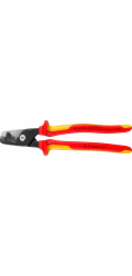 Knipex Nůžky na kabely StepCut XL 95 18 225 VDE (červeno-žluté, délka 225 mm)