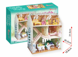 Puzzle 3D Domek dla lalek Dreamy