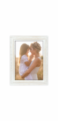 ZEP Rosel White            15x20  Holz Portrait             AC268W
