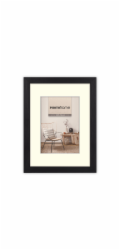 ZEP Malmo black      15x20/20x30  Holz mit Passepartout     V4523B
