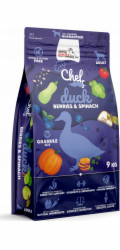 SYTA MICHA Chef Duck, berries and spinach - suché krmivo pro psy - 9kg