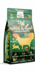 SYTA MICHA Chef Rabbit, lamb with pumpkin and pineapple - suché krmivo pro psy - 9kg