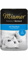 MIAMOR Ragout Royale Tuna v želé - vlhké krmivo pro kočky - 100g