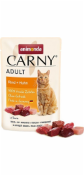 ANIMONDA Carny Adult Hovězí a kuřecí - mokré krmivo pro kočky - 85g