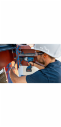 Bosch akumulátorový rázový utahovák BITURBO GDS 18V-1600 HC Professional solo, 18V