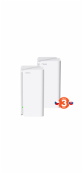 Tenda Nova MX15 Pro (2-pack) WiFi 6 AX5400 Mesh Gigabit system, 6x GLAN/GWAN, WPA3, VPN, CZ app