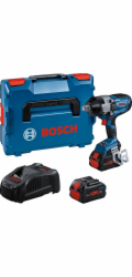 Bosch Powertools Akumulátorový rázový utahovák PRO BITURBO GDS 18V-1600 HC Professional, 18 V (modro-černý, 2x baterie ProCORE18V 8,0 Ah, 3/4", v L-BOXX)