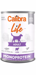CALIBRA Life Adult Monoprotein Lamb - vlhké krmivo pro psy - 0,4 kg