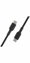 Belkin BOOST CHARGE braided Cab.  USB-C/USB-C 2m bl.  CAB004bt2MBK