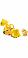 Spinmaster Rubble & Crew - Stavební vozidlo Buldozer s figurkou z štěrku