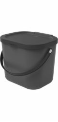 ROTHO Albula Anthracite - kontejner na třídění odpadu - 6l
