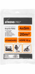 Fólie zakrývací 4x5 m (10 my) Strend Pro Standard
