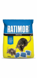Návnada RATIMOR® Brodifakum, čerstvá návnada na myši a potkany, 150 g, měkká