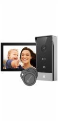 Chytrý zvonek Ezviz HP5 Wi-Fi, 7" dotykový monitor, videotelefon