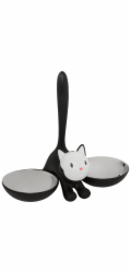 Alessi Cat Bowl Tigrito black  AMMI09 B
