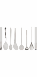 Alessi Designer Set of 8 Coffee  Spoons MSPOONSET