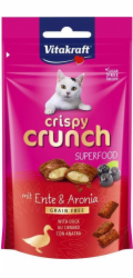 VITAKRAFT Crispy Crunch Duck with chokeberry - pamlsek pro kočky - 60g