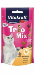 VITAKRAFT Trio Mix Poultry - pamlsek pro kočky - 60g
