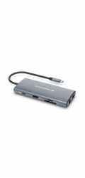 Conceptronic USB HUB CONCEPTRONIC 10-in-1 Dock USB-C->HDMI,2xUSB-C,3xUSB-A,SD sw