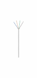Goobay Síťový kabel Cat.6, U/UTP (šedý, 100 metrů)