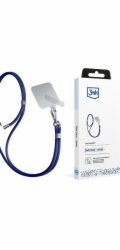 3mk EasyClip Dark Blue (silver)
