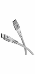 textilní kabel goobay Supersoft USB 2.0, zástrčka USB-C > zástrčka USB-C