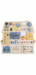 2Kids Toys Activity board Senzorická deska Domeček