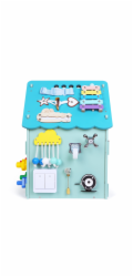 2Kids Toys Activity board Domeček modrý
