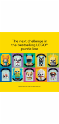 Chronicle Books Puzzle LEGO® Zvířecí kamarádi 1000 dílků