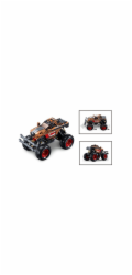 Sluban Power Bricks Natahovací Oranžovo-černý závodní Off-road
