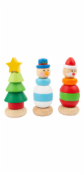 small foot Vánoční nasazovací figurka 1 ks mix