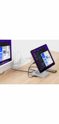 Conceptronický stojan CONCEPTRONIC Tablet Halterung inkl 8-in-1 Docking Station si